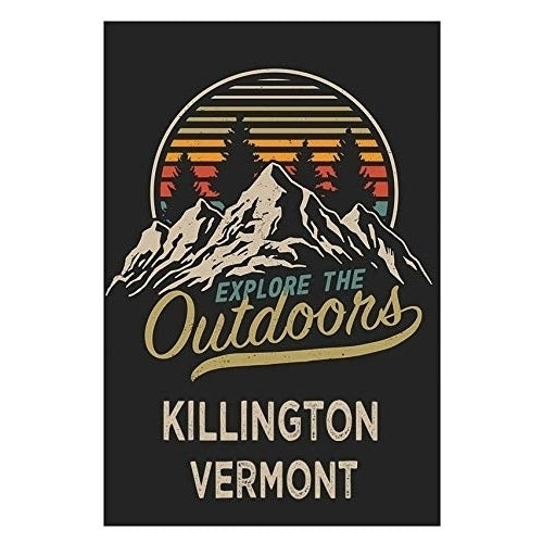 Killington Vermont Souvenir 2x3-Inch Fridge Magnet Explore The Outdoors Image 1