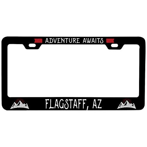 R and R Imports Flagstaff Arizona Vanity Metal License Plate Frame Image 1