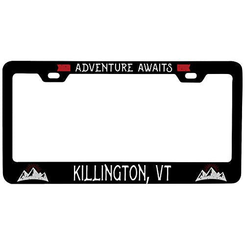 R and R Imports Killington Vermont Vanity Metal License Plate Frame Image 1