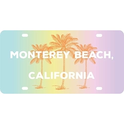 R and R Imports Montego Bay Jamaica Souvenir Mini Metal License Plate 4.75 x 2.25 inch Image 1