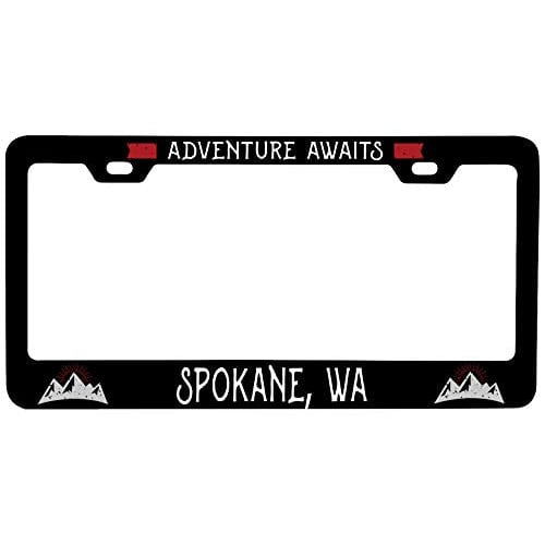R and R Imports Spokane Washington Vanity Metal License Plate Frame Image 1