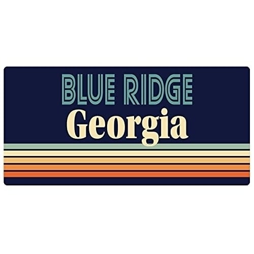 Blue Ridge Georgia 5 x 2.5-Inch Fridge Magnet Retro Design Image 1