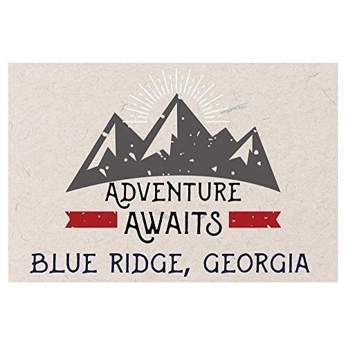 Blue Ridge Georgia Souvenir 2x3 Inch Fridge Magnet Adventure Awaits Design Image 1