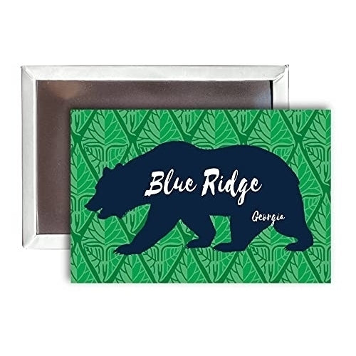 Blue Ridge Georgia Souvenir 2x3-Inch Fridge Magnet Bear Design Image 1