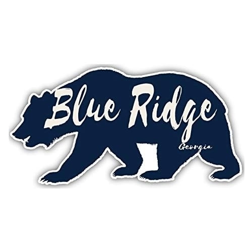 Blue Ridge Georgia Souvenir 3x1.5-Inch Fridge Magnet Bear Design Image 1