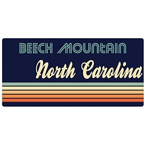 R and R Imports Beech Mountain North Carolina 5 x 2.5-Inch Fridge Magnet Retro Design Image 1