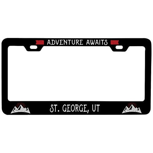 R and R Imports St. George Utah Vanity Metal License Plate Frame Image 1
