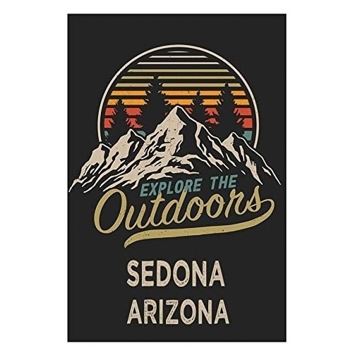 Sedona Arizona Souvenir 2x3-Inch Fridge Magnet Explore The Outdoors Image 1