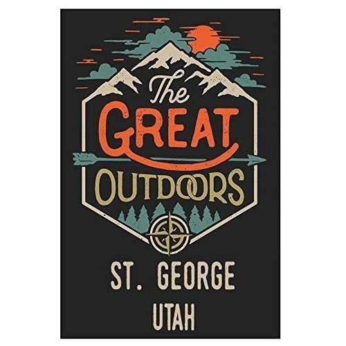 St. George Utah Souvenir 2x3-Inch Fridge Magnet The Great Outdoors Image 1
