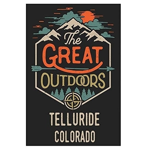 Telluride Colorado Souvenir 2x3-Inch Fridge Magnet The Great Outdoors Image 1