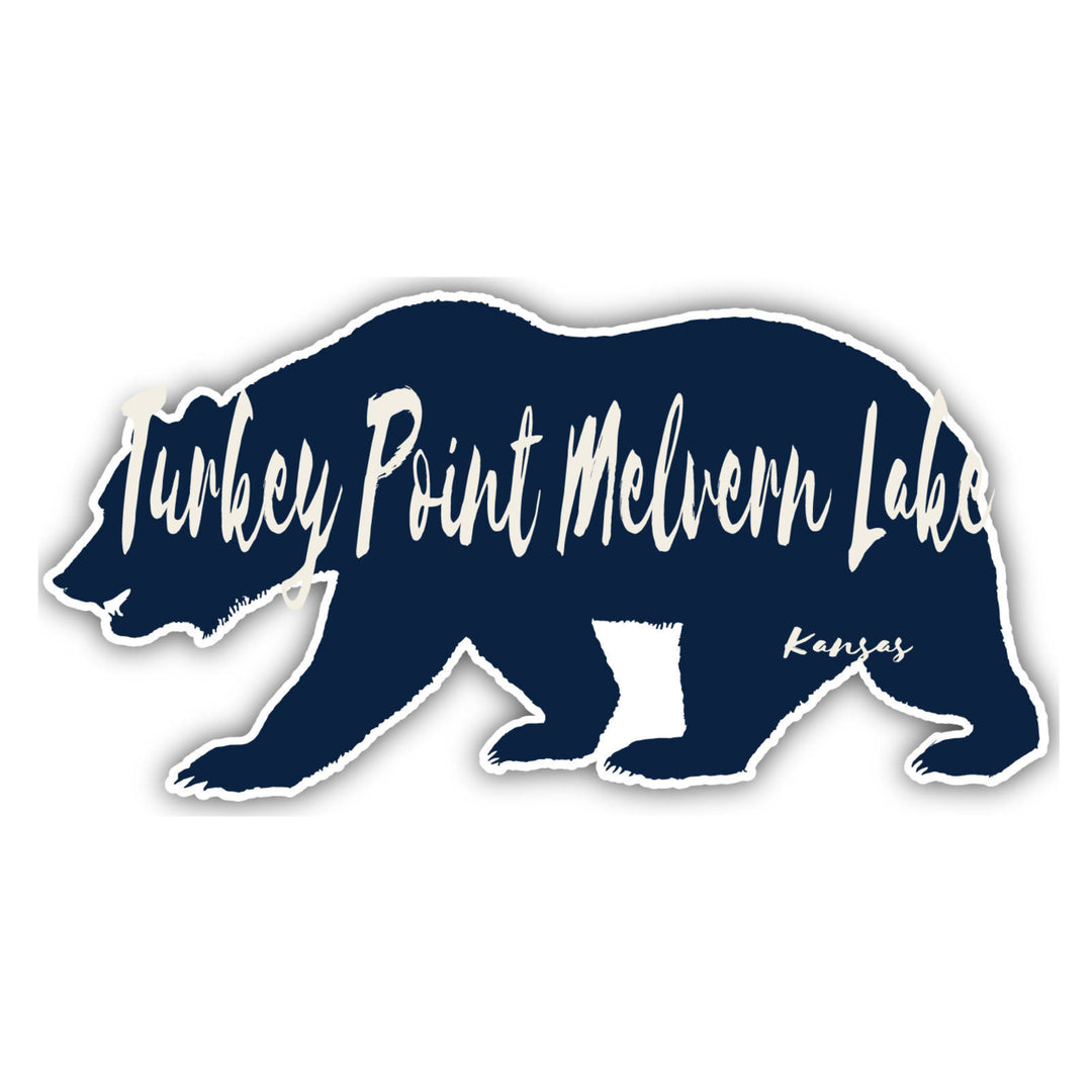 Turkey Point Melvern Lake Kansas Souvenir Decorative Stickers (Choose theme and size) Image 1