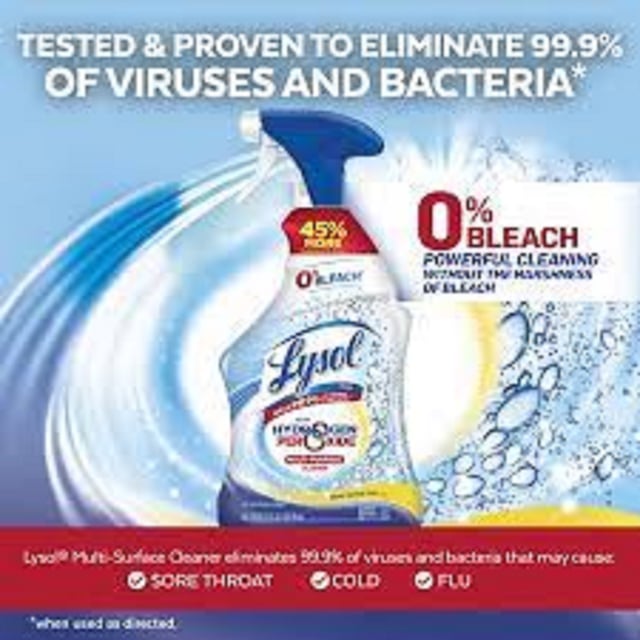 Lysol Toilet Bowl Cleaner 710ml Power Fresh Cling Gel Disinfectant Odor Eliminator Image 4