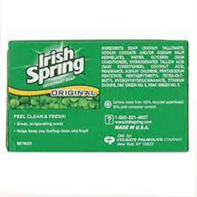 Irish Spring Original Deodorant Soap 2 in 1 Pack(180g approx.) Image 3