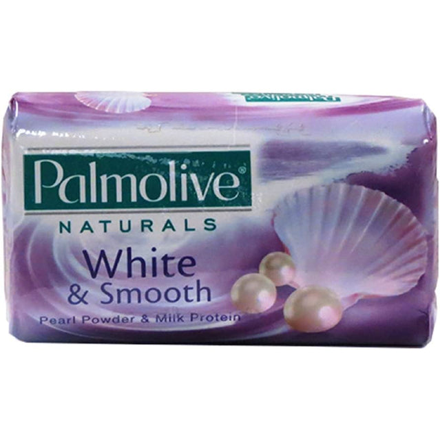 Palmolive Soft and Moisture Bar Soap with White and Smooth Pearl Powder and Milk Protein (80g approx.) Image 3