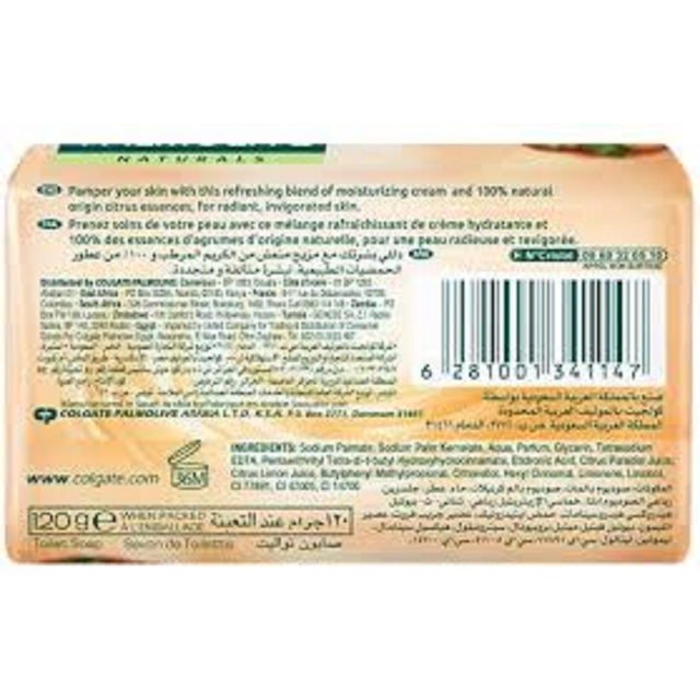 Palmolive Refreshing Moisture Bar Soap with Citrus and Cream (80g approx.) Image 3