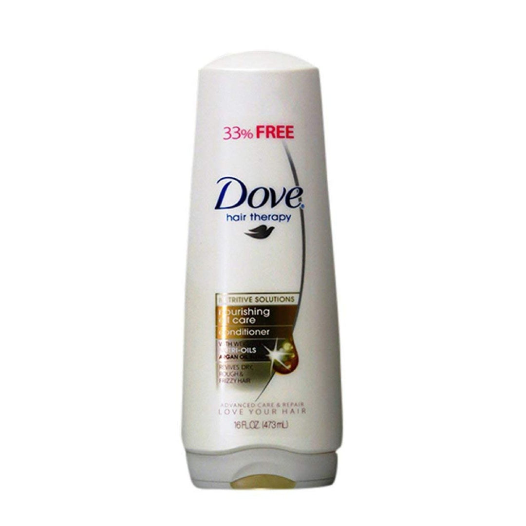 Dove Hair Therapy Nourishing Oil Care Conditioner 473ml Image 2