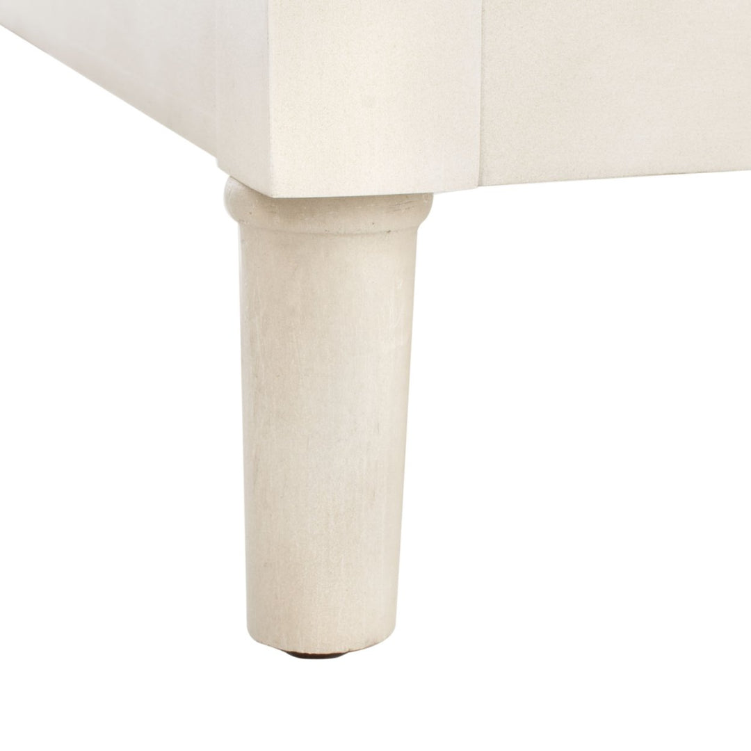 SAFAVIEH Dixon Desk White Washed Image 7