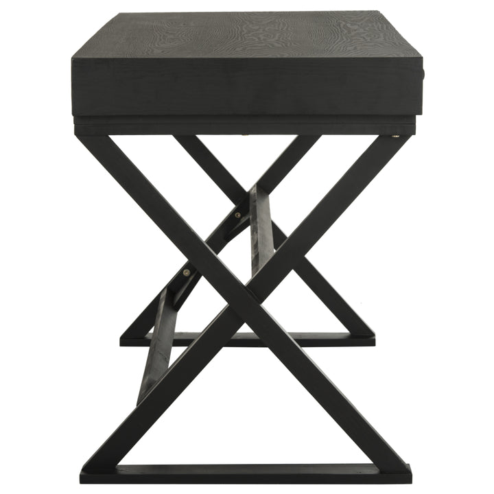 SAFAVIEH Gilbert Desk Distressed / Black Image 8