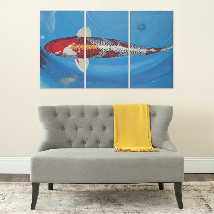 SAFAVIEH Go Fish Triptych Wall Art 18" x 32" Image 1