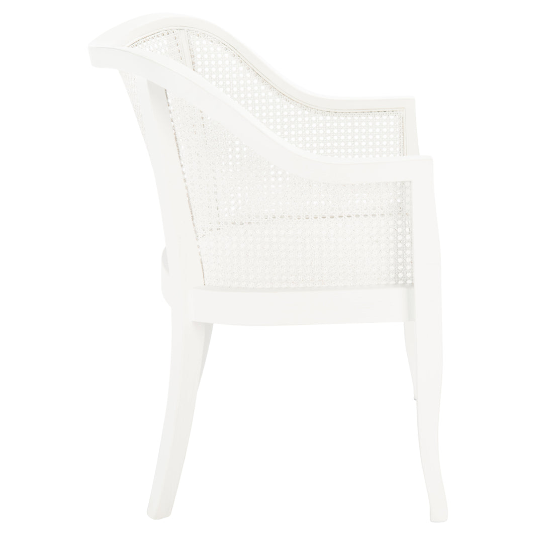 SAFAVIEH Maika Dining Chair White / White Image 3