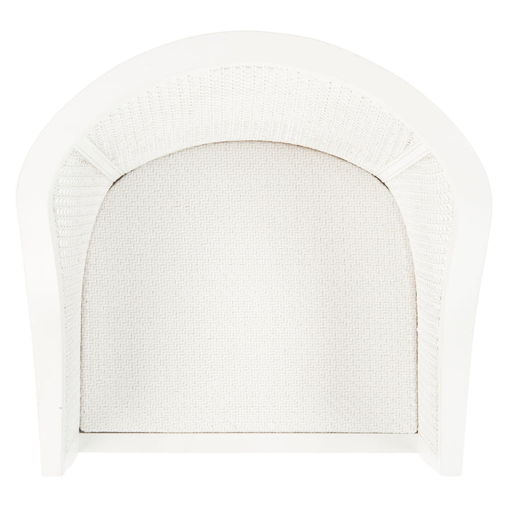 SAFAVIEH Maika Dining Chair White / White Image 4