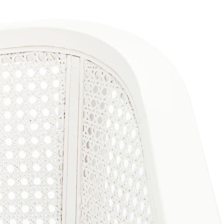 SAFAVIEH Maika Dining Chair White / White Image 6