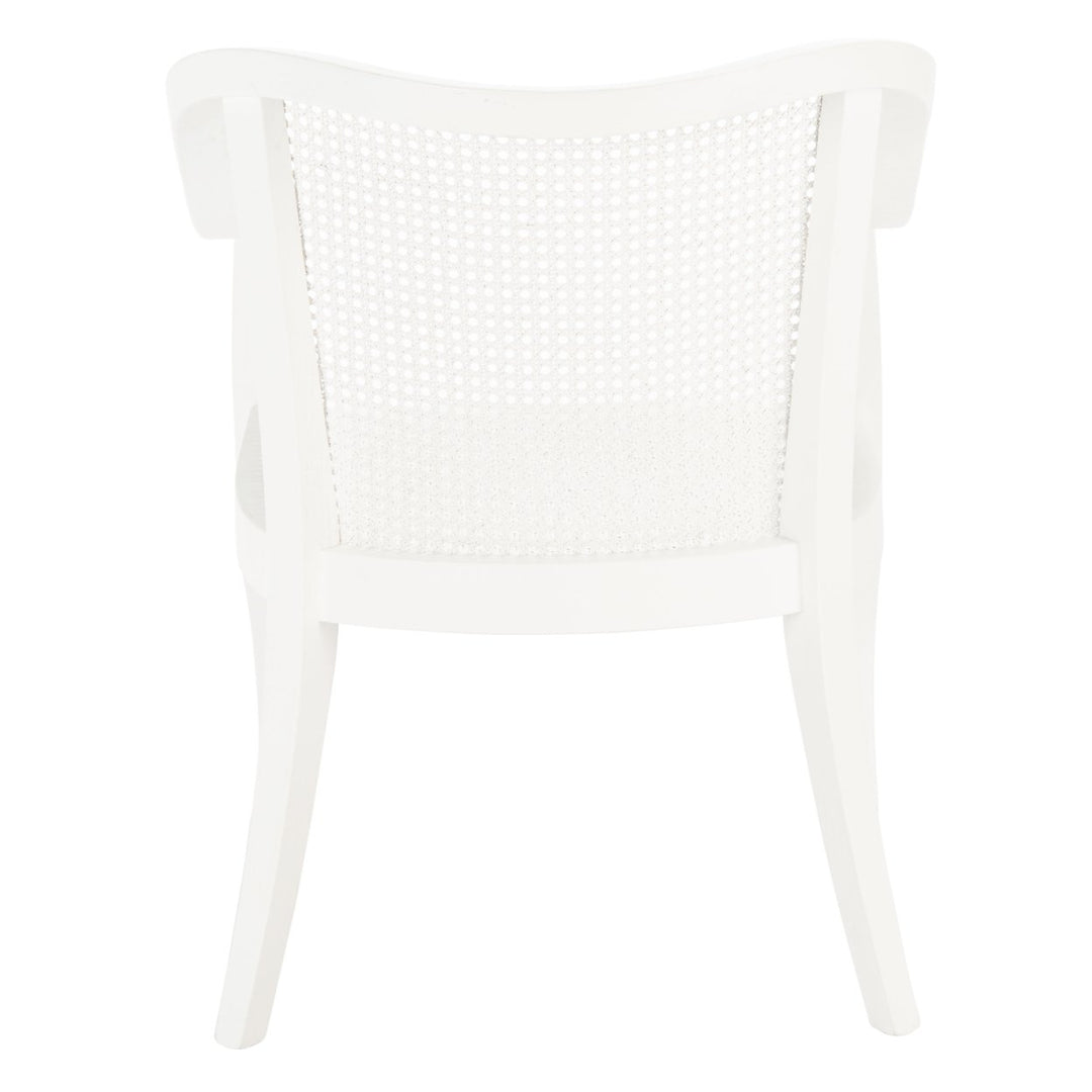 SAFAVIEH Maika Dining Chair White / White Image 7