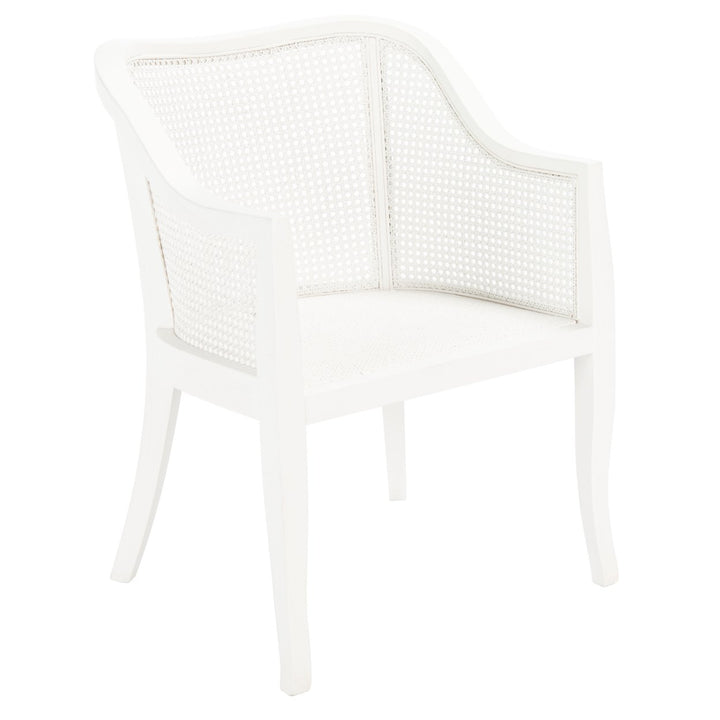 SAFAVIEH Maika Dining Chair White / White Image 9