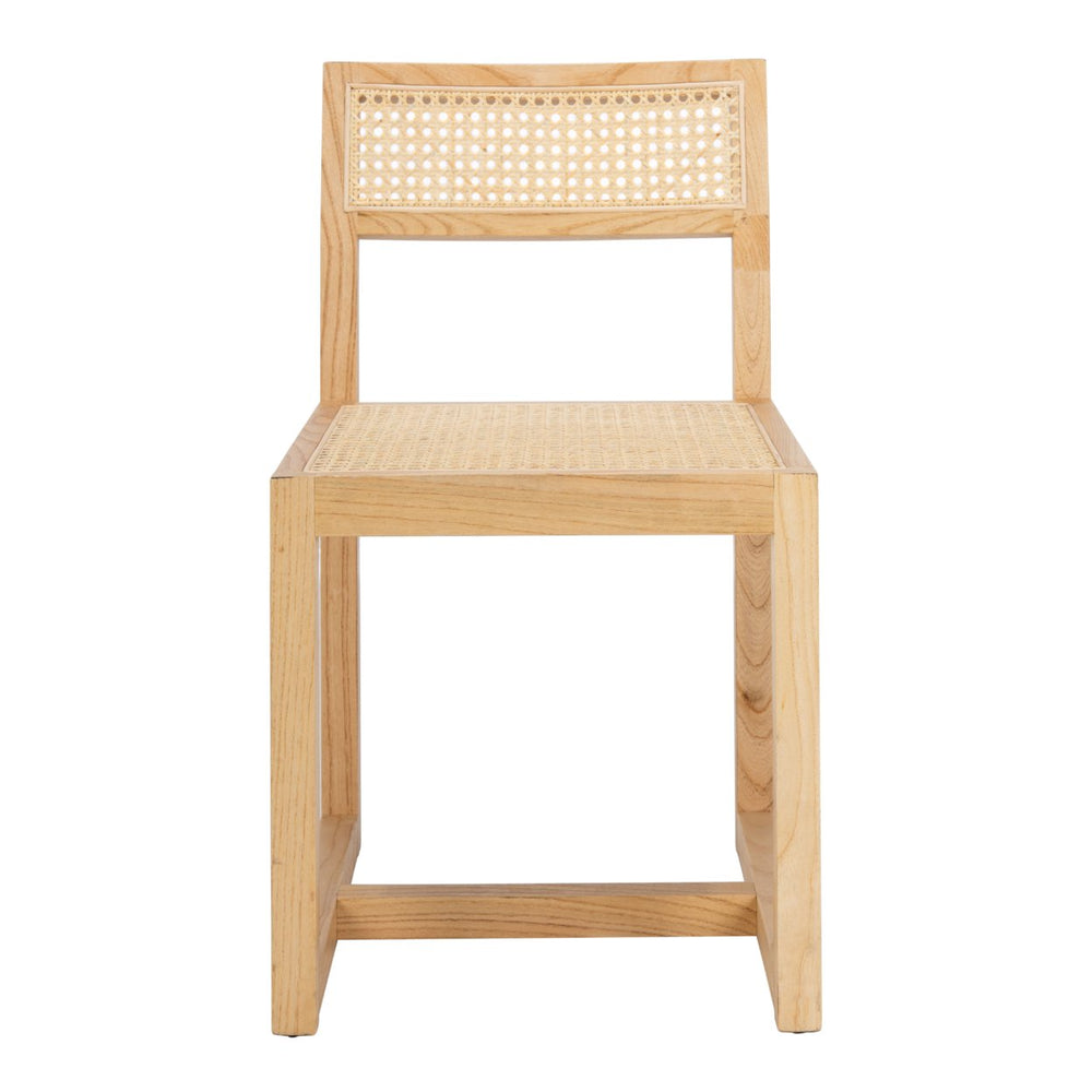 SAFAVIEH Bernice Cane Dining Chair Natural Image 2