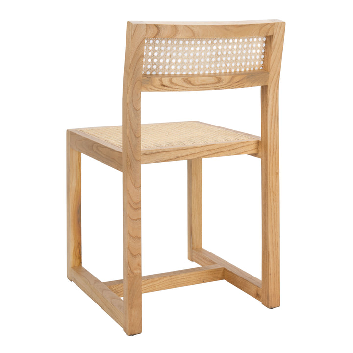 SAFAVIEH Bernice Cane Dining Chair Natural Image 10