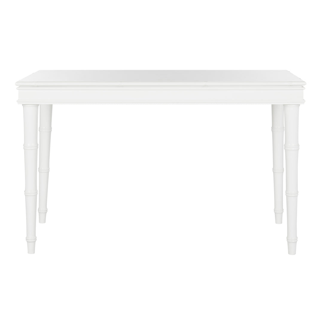 SAFAVIEH Noely Single Drawer Writing Desk White Image 6