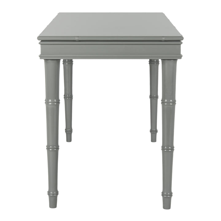 SAFAVIEH Noely Single Drawer Writing Desk Grey Image 8