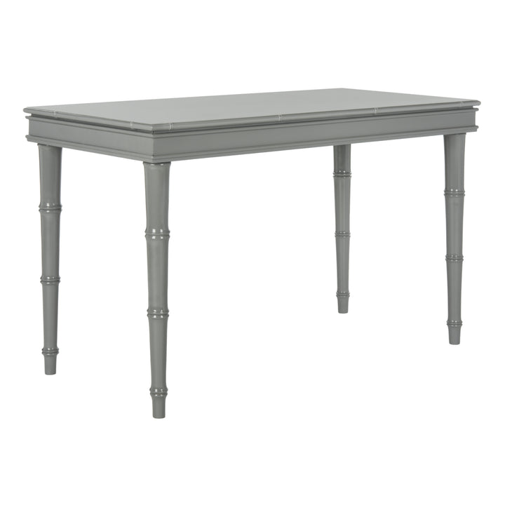 SAFAVIEH Noely Single Drawer Writing Desk Grey Image 9