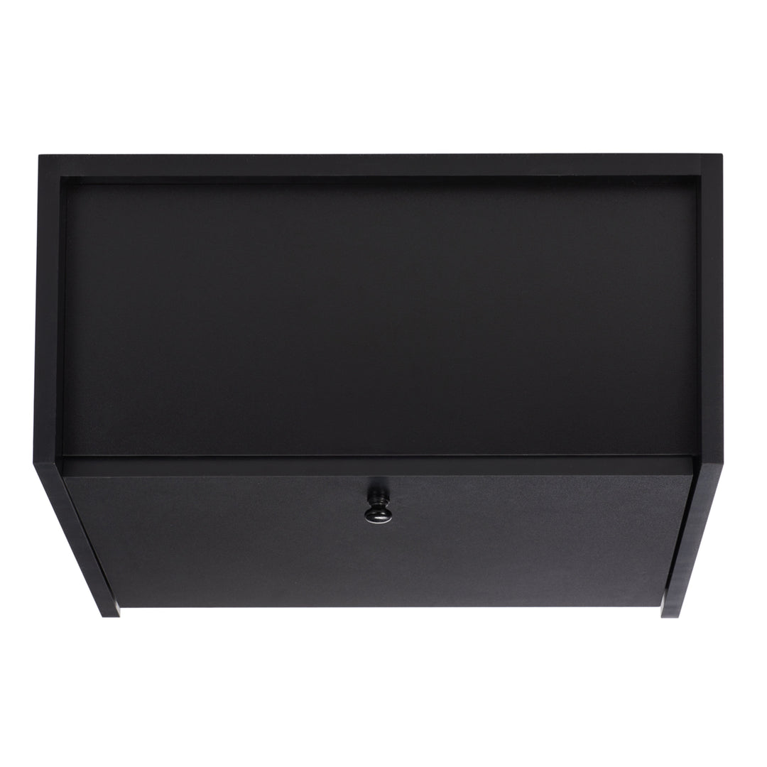 SAFAVIEH Xander Modern Secretary Desk Black Image 4