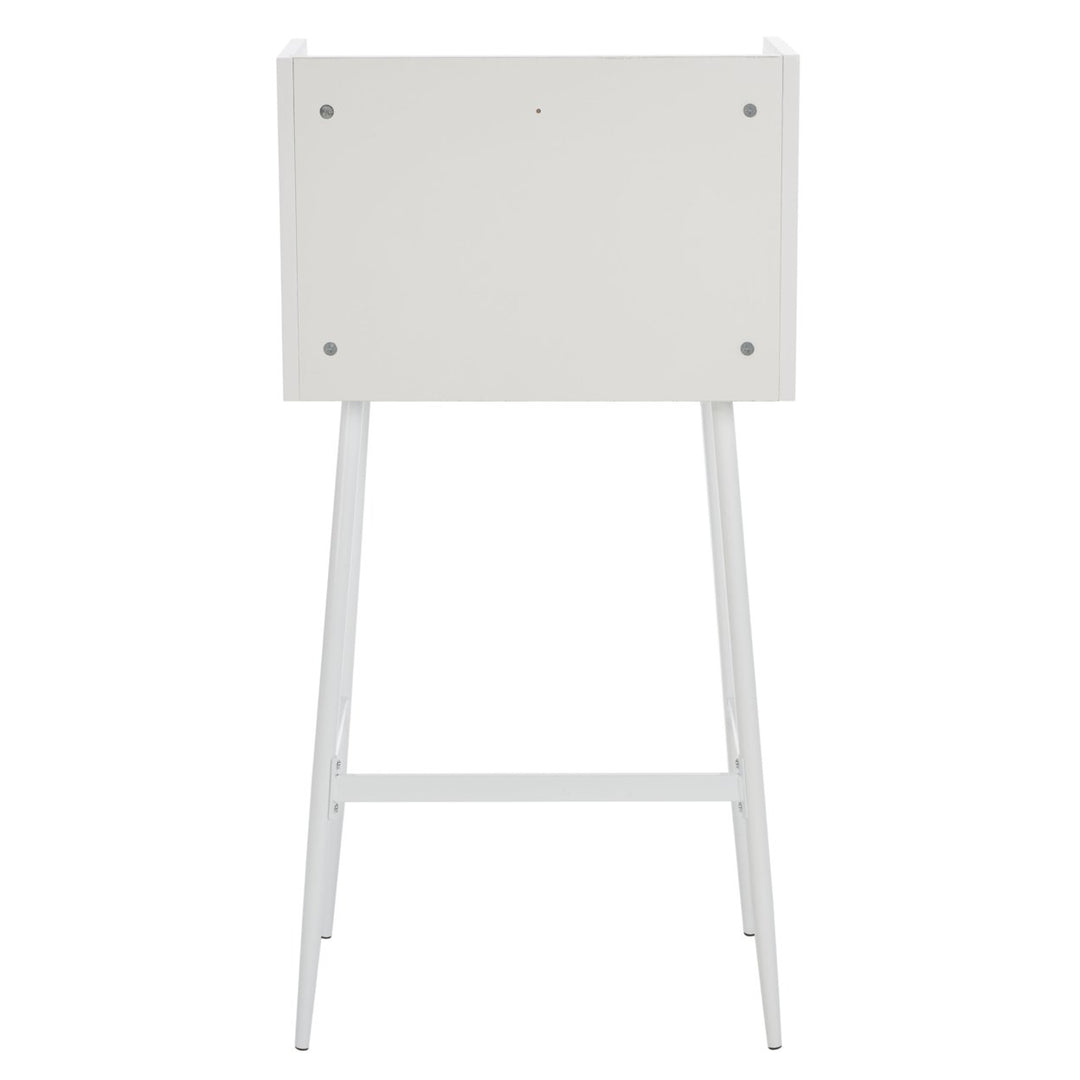 SAFAVIEH Xander Modern Secretary Desk White / White Image 7