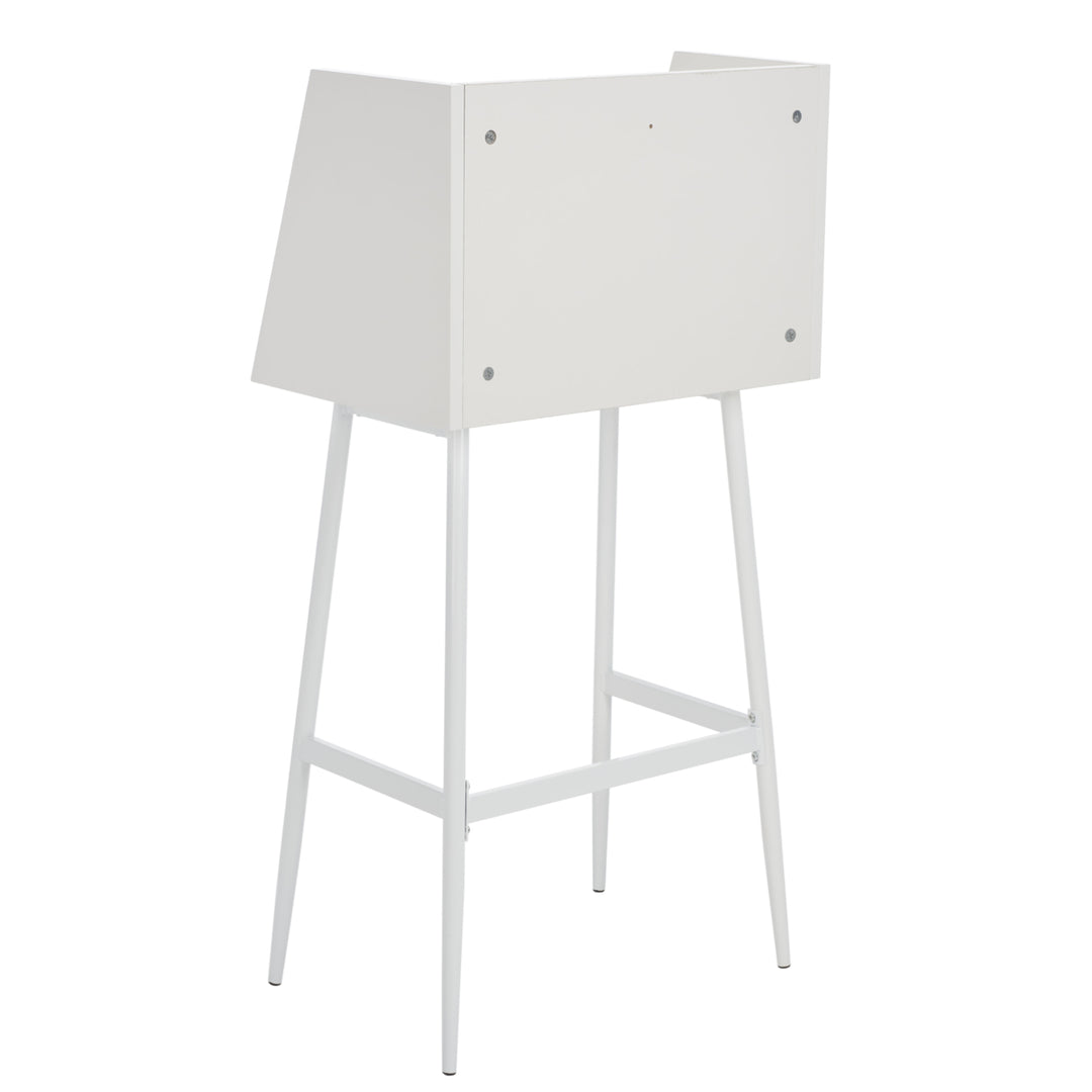 SAFAVIEH Xander Modern Secretary Desk White / White Image 10