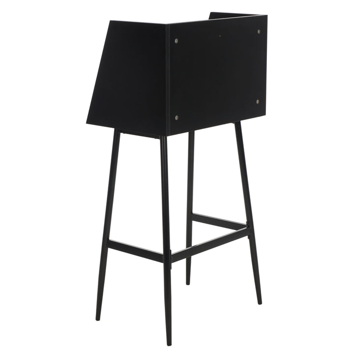 SAFAVIEH Xander Modern Secretary Desk Black Image 10