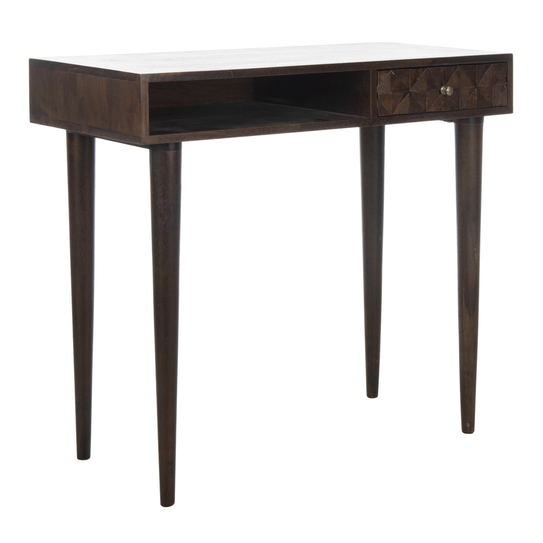 SAFAVIEH Zinnia Desk Walnut Image 4