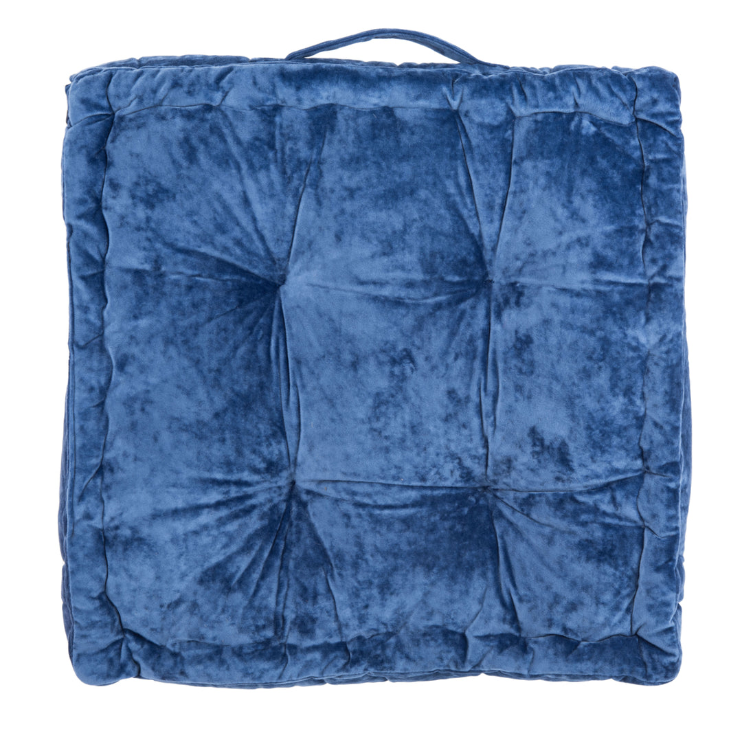 SAFAVIEH Belia Floor Pillow Periwinkle Image 2