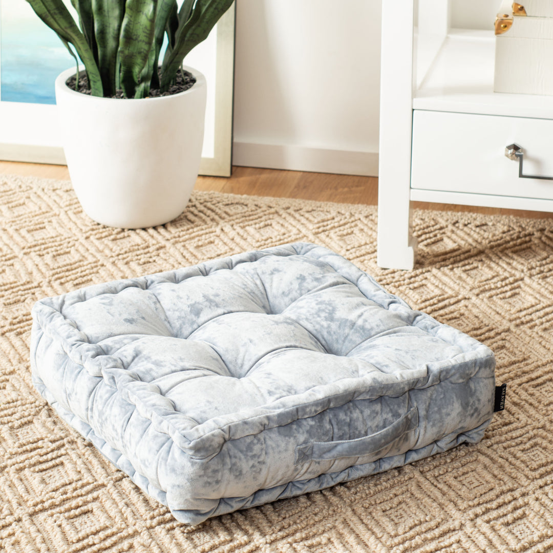 SAFAVIEH Belia Floor Pillow Light Grey Image 1