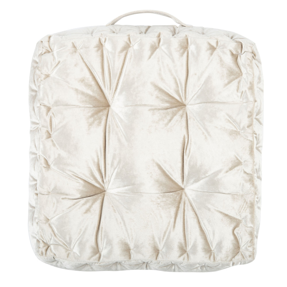 SAFAVIEH Peony Floor Pillow White Image 2