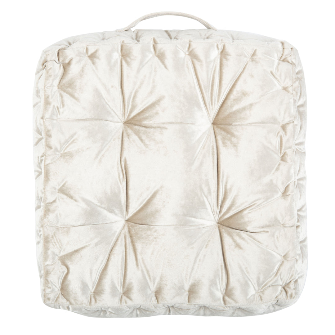 SAFAVIEH Peony Floor Pillow White Image 3