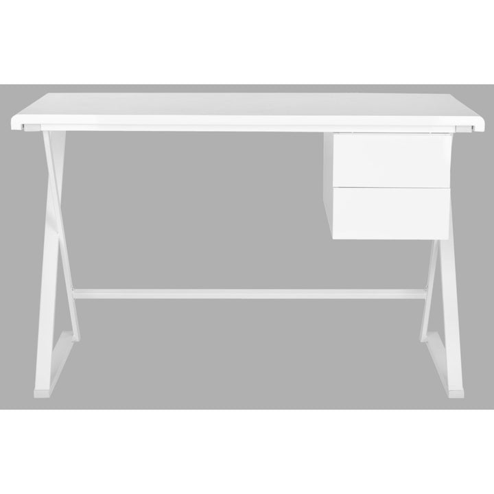 SAFAVIEH Watkins Desk White Image 2