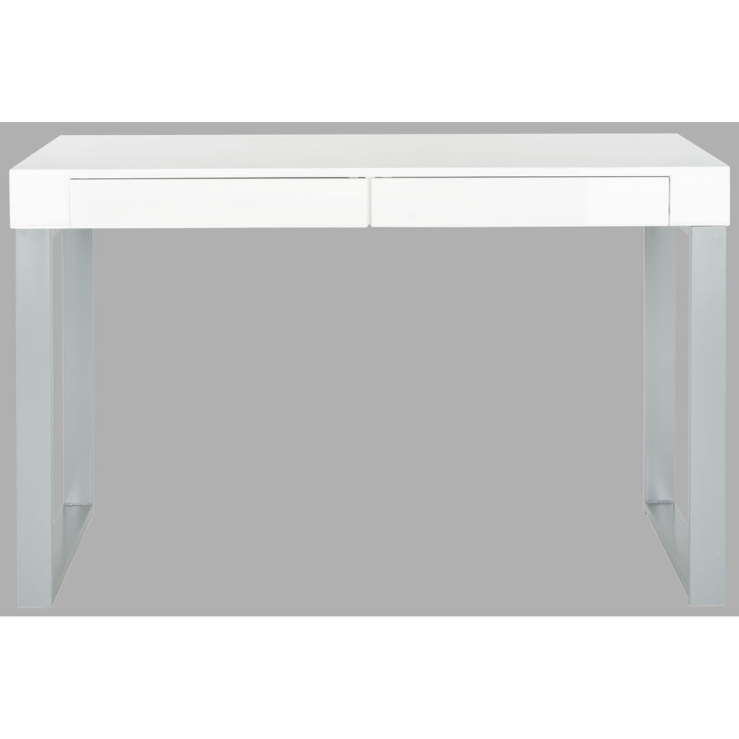 SAFAVIEH Barton Desk White / Grey Image 2