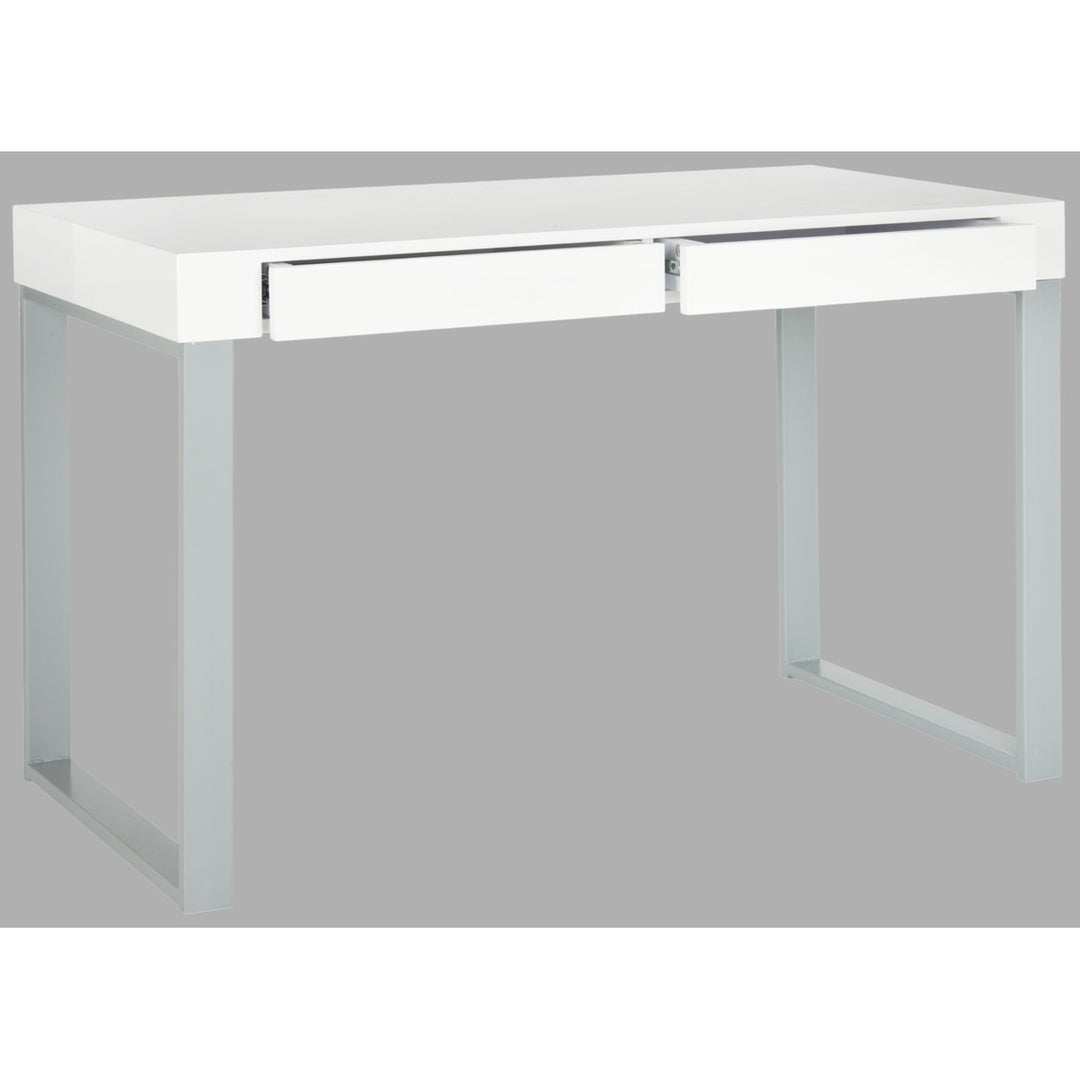 SAFAVIEH Barton Desk White / Grey Image 3