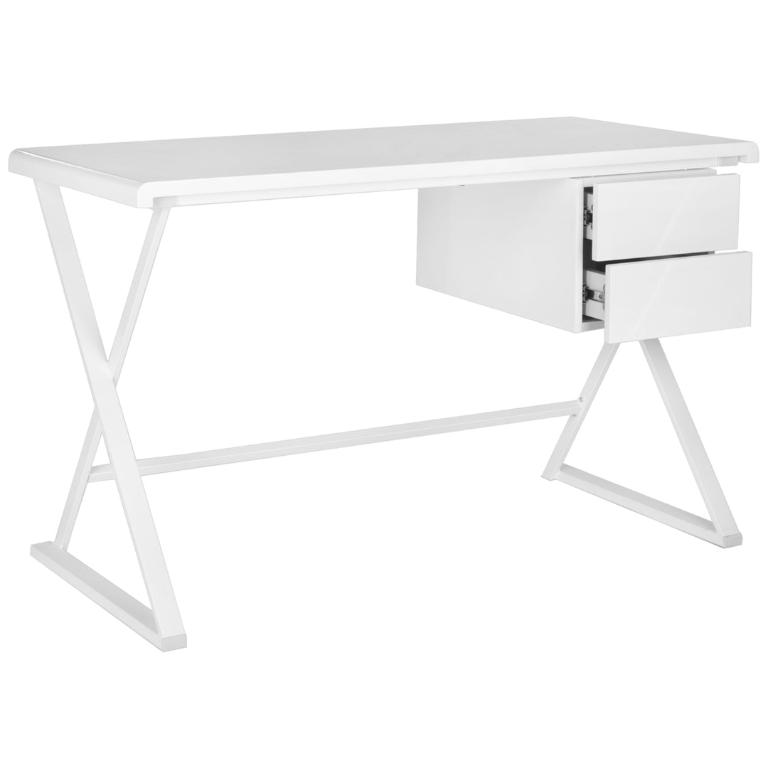 SAFAVIEH Watkins Desk White Image 6