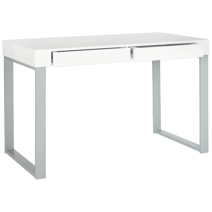 SAFAVIEH Barton Desk White / Grey Image 6