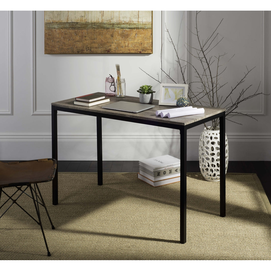 SAFAVIEH Janison 47" Writing Desk Brown / Brown Image 1