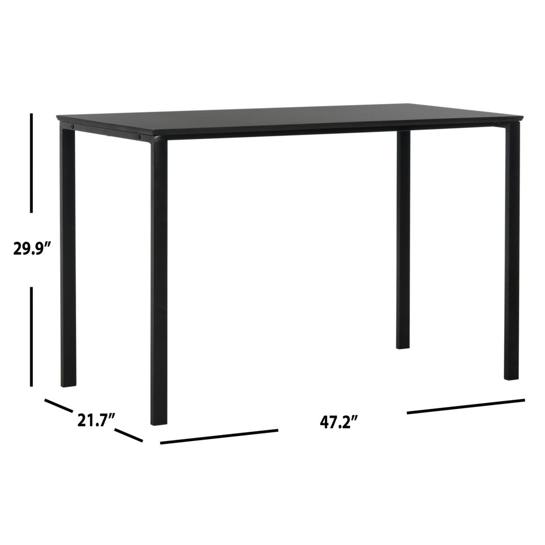 SAFAVIEH Dalit 47" Writing Desk Black Image 5