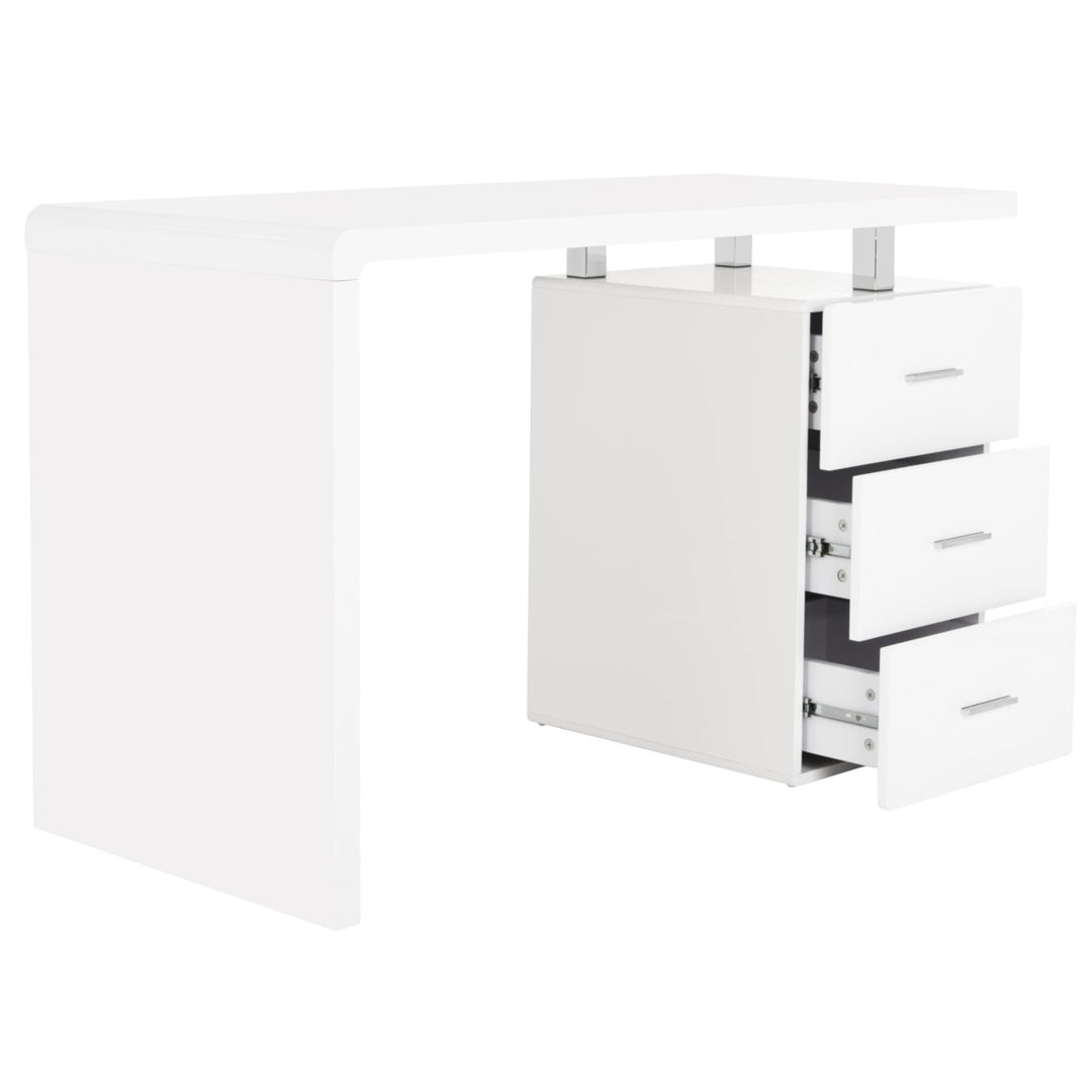 SAFAVIEH Orrin 3-Drawer Desk White Image 3